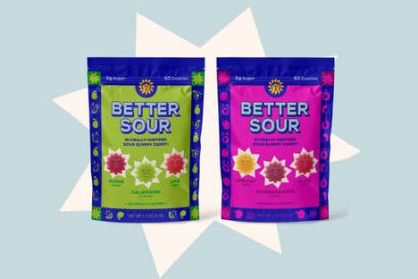 Globally Inspired Sour Gummies