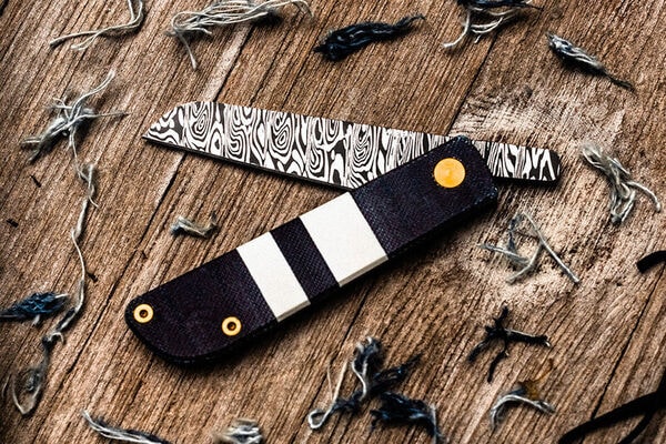 Demure Denim Micarta Knives