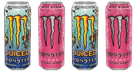 Juicy Full-Flavor Energy Drinks