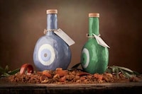 Ceramic Olive Oil Jars