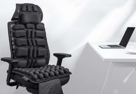 Air-Powered Office Chair Cushions