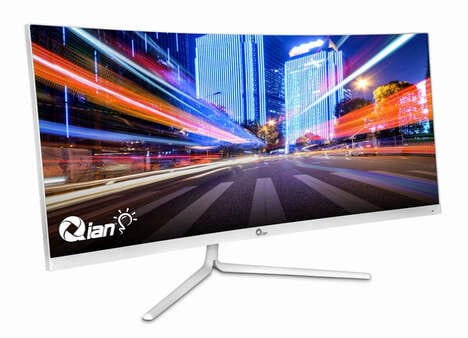 Contoured Office-Ready Monitors