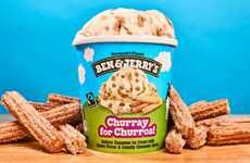Textural Churro-Inspired Ice Creams