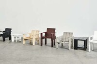 Wide Plank Outdoor Furniture Image 3