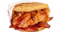 Waffle-Based Chicken Sandwiches Image 1