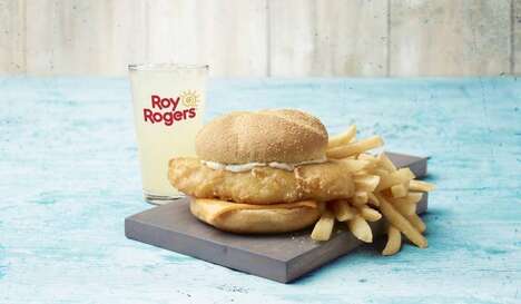 Beer-Battered Fish Sandwiches