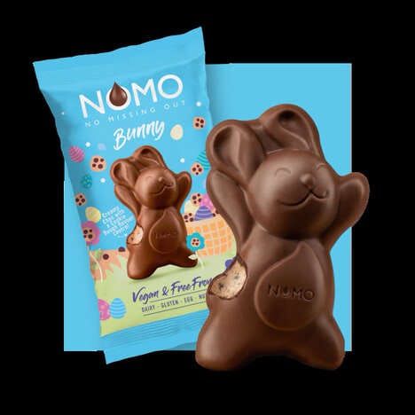 Cookie Dough Chocolate Bunnies