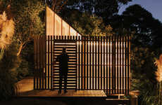 Sleek Timber-Constructed Sheds