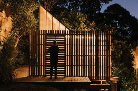 Sleek Timber-Constructed Sheds