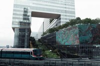 Elevated Garden-Filled Buildings Image 3