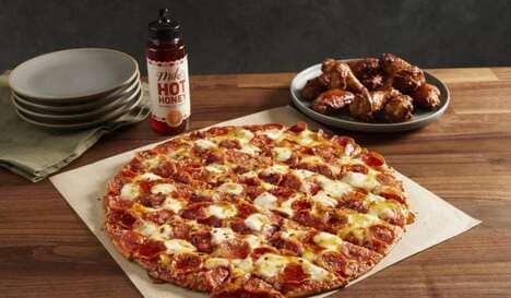Spicy Honey-Topped Pizzas
