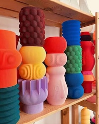 Vibrant 3D-Printed Designs
