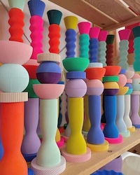 Vibrant 3D-Printed Designs Image 2