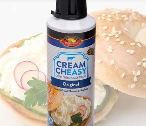 Aerosol Cream Cheeses