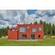 Contemporary Arctic Red Houses Image 1