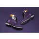 Hip Hop-Themed Purple Boots Image 1