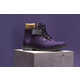 Hip Hop-Themed Purple Boots Image 2