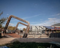 Weathering Steel Rolling Bridges Image 2
