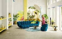 Voluptuous Texture Sofa Designs Image 3