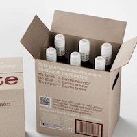 Label-Less Wine Bottles Image 3