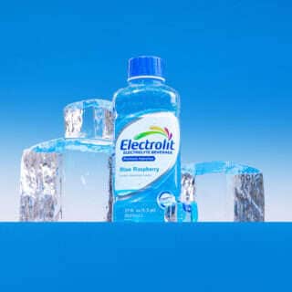 Hydrating Blue Raspberry Beverages