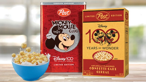 Old-Fashioned Cartoon Cereal Tins