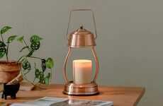 Vintage-Inspired Candle Lamps