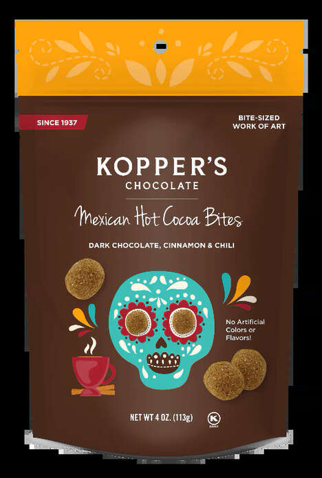 Mexican Chocolate Marshmallow Bites
