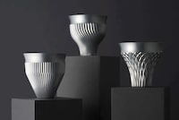 Machined Aluminum Sake Cups Image 1