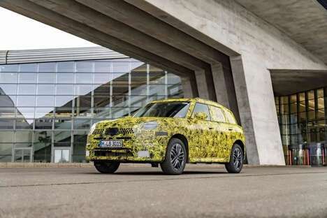 Yellow Camouflage Electric Cars