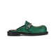Green Faux Snakeskin Shoes Image 1