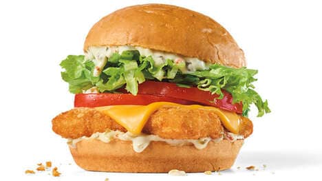 Panko-Breaded Fish Sandwiches