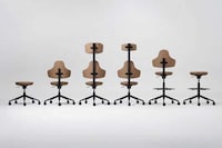 Shapeshifting Spine-Like Work Chairs Image 4