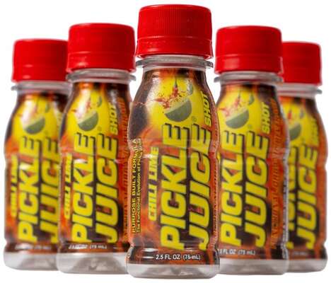 Piquant Pickle Juice Shots
