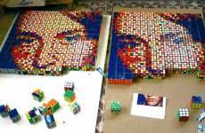 Rubik's Cube Meets Pixel Art