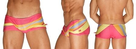 Ultra Low Cut Swim Shorts For Men