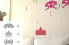 Space Invaders Wall Decals
