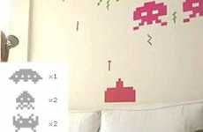 Space Invaders Wall Decals