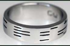 Binary Wedding Rings