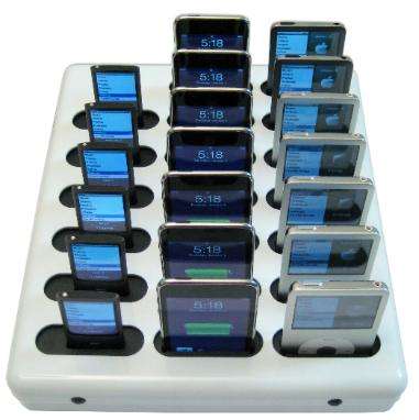 20 Slot iPod Docks