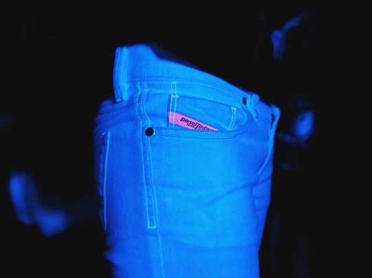 Glow-in-the-Dark Denim