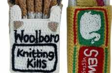 Knitted Cigarette Packs