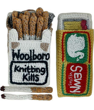 Knitted Cigarette Packs
