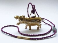 Gold Pet Pendants – A 24 Carat Hippo Adds Distinct Style To your Jewelry Collection Image 2