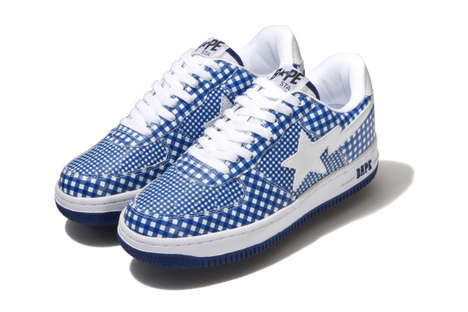 Gingham Print Shoes