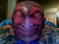 Full-Face Tattoos Image 3