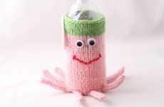 Knit Water Bottle Covers