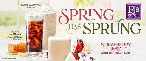 Fruity Rose-Infused Lattes