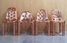 Innovative Copper Chairs