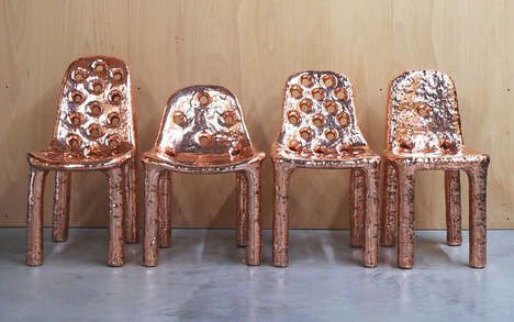 Innovative Copper Chairs